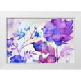thumbnail image 1 of Naskrent, Delores 14x11 White Modern Wood Framed Museum Art Print Titled - Purple Passion Garden, 1 of 4