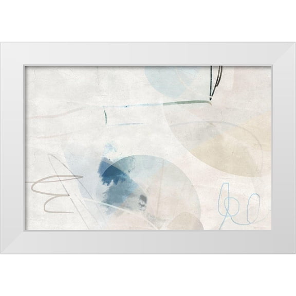 Naskrent, Delores 14x11 White Modern Wood Framed Museum Art Print Titled - Scopic Expanse