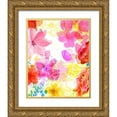 thumbnail image 1 of Naskrent, Delores 26x32 Gold Ornate Wood Framed with Double Matting Museum Art Print Titled - Blossoms in the Sun V, 1 of 4