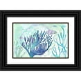 thumbnail image 1 of Naskrent, Delores 32x22 Black Ornate Wood Framed with Double Matting Museum Art Print Titled - Aquatic Atmosphere, 1 of 4