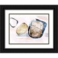 thumbnail image 1 of Naskrent, Delores 32x25 Black Ornate Wood Framed with Double Matting Museum Art Print Titled - Stone Gem I, 1 of 4