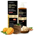 Nasola Kojic Acid African Black Soap Body Wash Authentic with Vitamin C