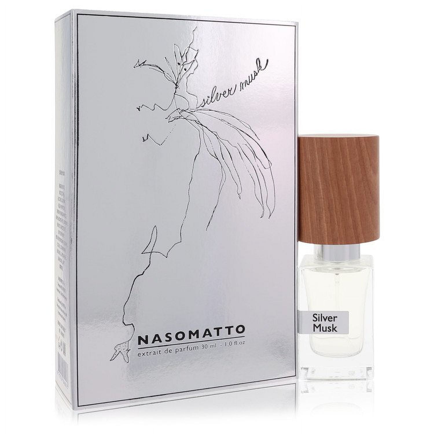 Nasomatto Silver Musk Extrait De Parfum (Pure Perfume) By Nasomatto - 1 oz Nasomatto Silver Musk Extrait De Parfum (Pure Perfume) By Nasomatto - 1 oz