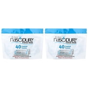 Nasopure Nasal Wash, Value Refill Kit, 80 Buffered Salt Packets