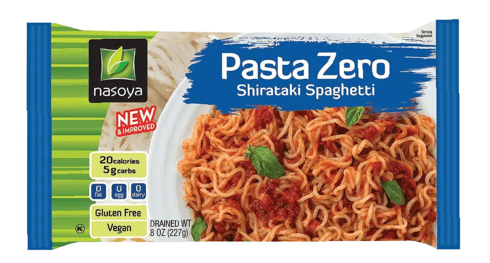 Nasoya GlutenFree Pasta Zero Spaghetti Shaped Shirataki, 8 oz
