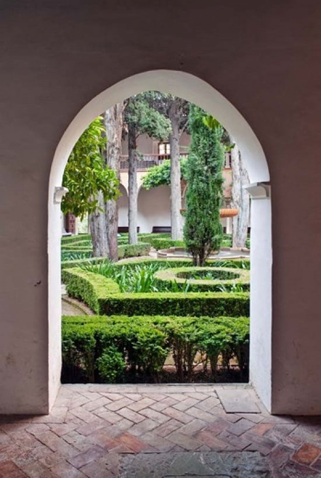 Nasrid Palace Alhambra Granada Andalucia Spain Canvas Art - Rob Tilley DanitaDelimont (24 x 36)