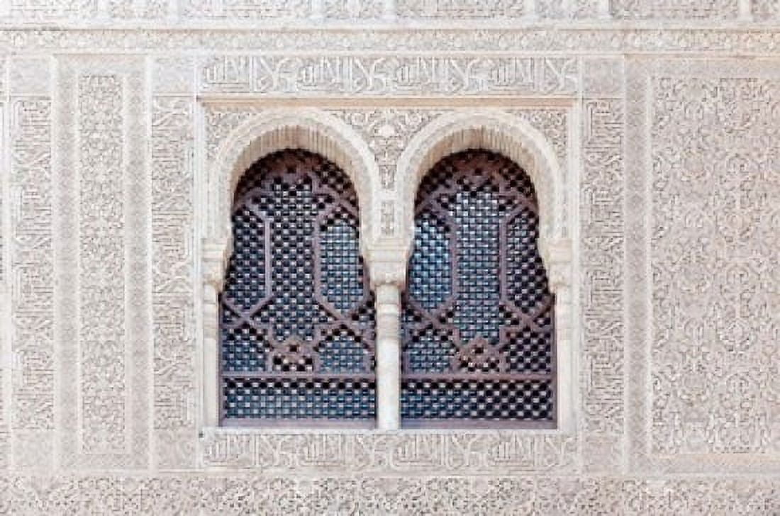 Nasrid Palace Alhambra Granada Andalucia Spain Canvas Art - Rob Tilley DanitaDelimont (36 x 24)