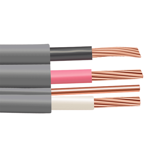 Nassau 450' 12/3 UF-B Wire with Ground Copper Underground Feeder Cable 600V