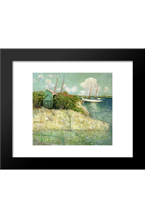 Nassau, Bahamas 20x24 Framed Art Print by Julian Alden Weir