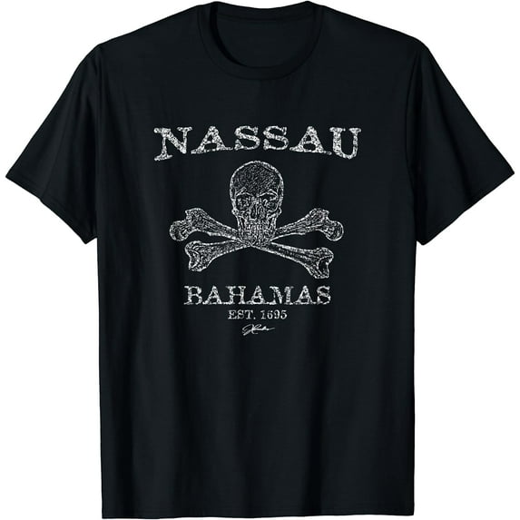 Nassau, Bahamas, Jolly Roger T-Shirt