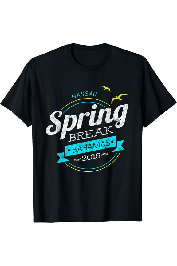 Nassau Bahamas Spring Break Party- Vintage T-shirt