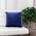 thumbnail image 1 of Nassau Collection Tufted Geometric Arch Stitch Velvet Throw Pillow - 20" - Blue, 1 of 7