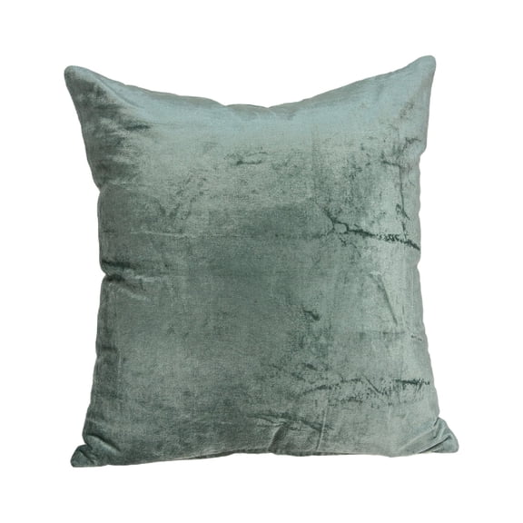 Nassau Collection 20" Sea Foam Cotton  Solid Throw Pillow