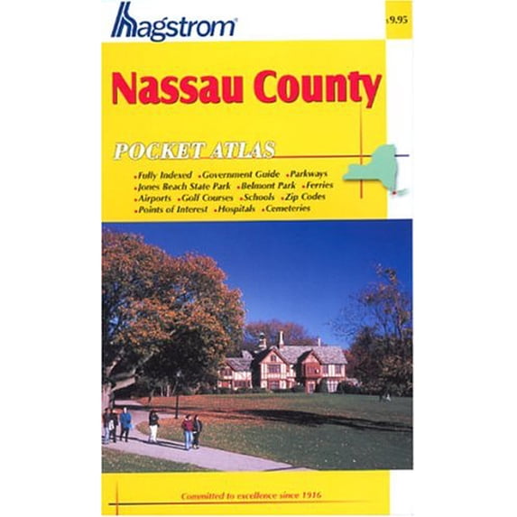 Pre-Owned Nassau County Pocket Atlas Paperback