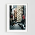 thumbnail image 1 of Nassau Street, FiDi - Manhattan New York Photography White Framed Wall Art Print 8 x 12 inches, 1 of 3