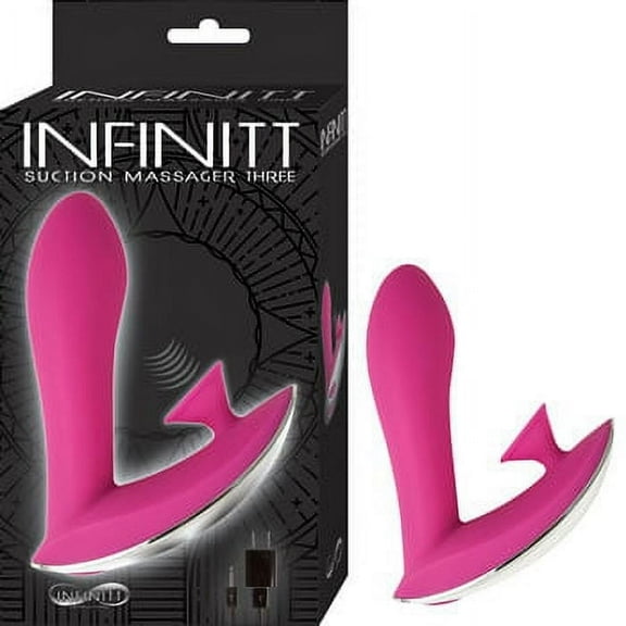 Nasstoys Infinitt Suction Massager Three Pink Suction Vibrators