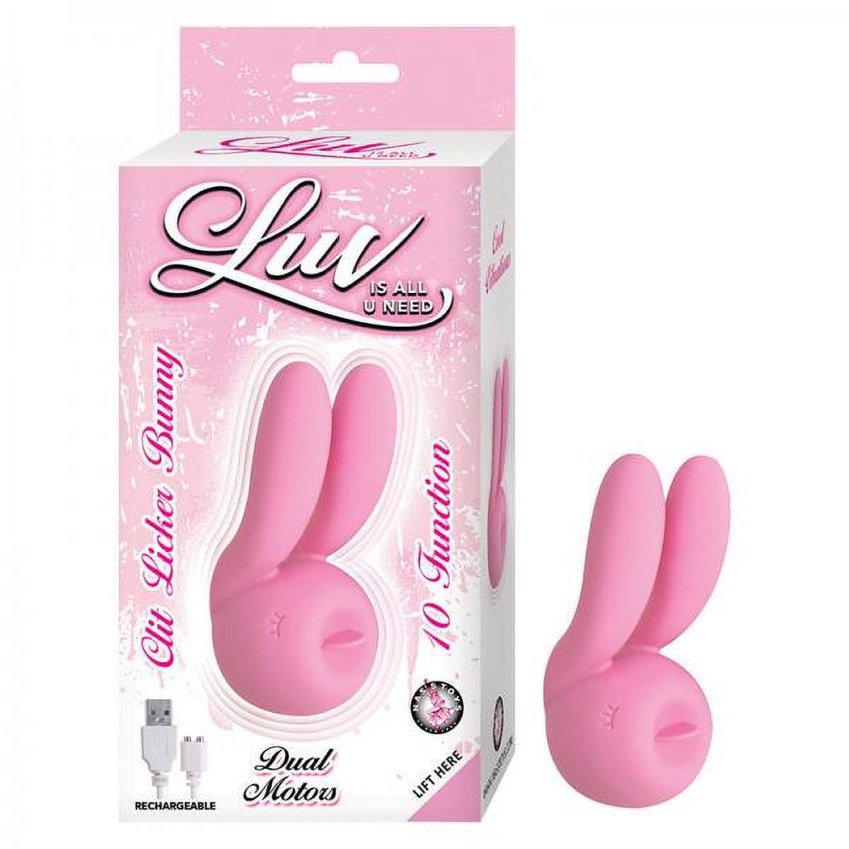 Nasstoys Luv Clit Licker Bunny (Pink)