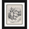 thumbnail image 1 of Nast, Thomas 12x14 Black Ornate Wood Framed with Double Matting Museum Art Print Titled - A Merry Christmas, 1 of 4
