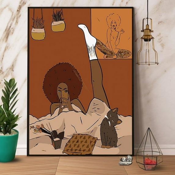 Nasty Gal Selfie Satin Poster Wall Art Decor 16 x 24 Inch Poster