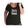 thumbnail image 1 of Nasty Woman Womens Plus Size Scoopneck Tee, 1 of 1