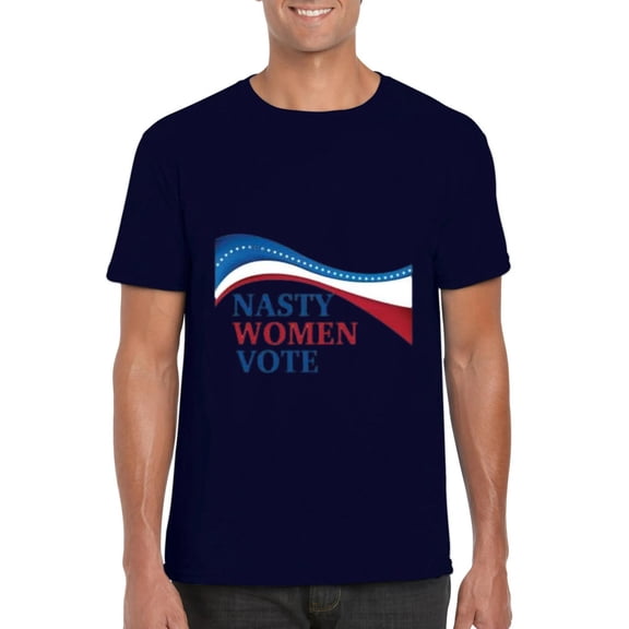 Nasty Women Vote Political Election Feminist Activism Top T-Shirt, for men & women, up to size 5XL