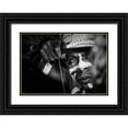 thumbnail image 1 of Nasution, Girdan 24x18 Black Ornate Wood Framed with Double Matting Museum Art Print Titled - Asmat Warrior, 1 of 4