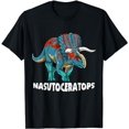 thumbnail image 1 of Nasutoceratops Dinosaur Design T-Shirt, 1 of 5