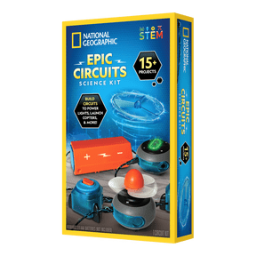 National Geographic Epic Circuit Science Kit for STEM Learning Ages 8 and Over