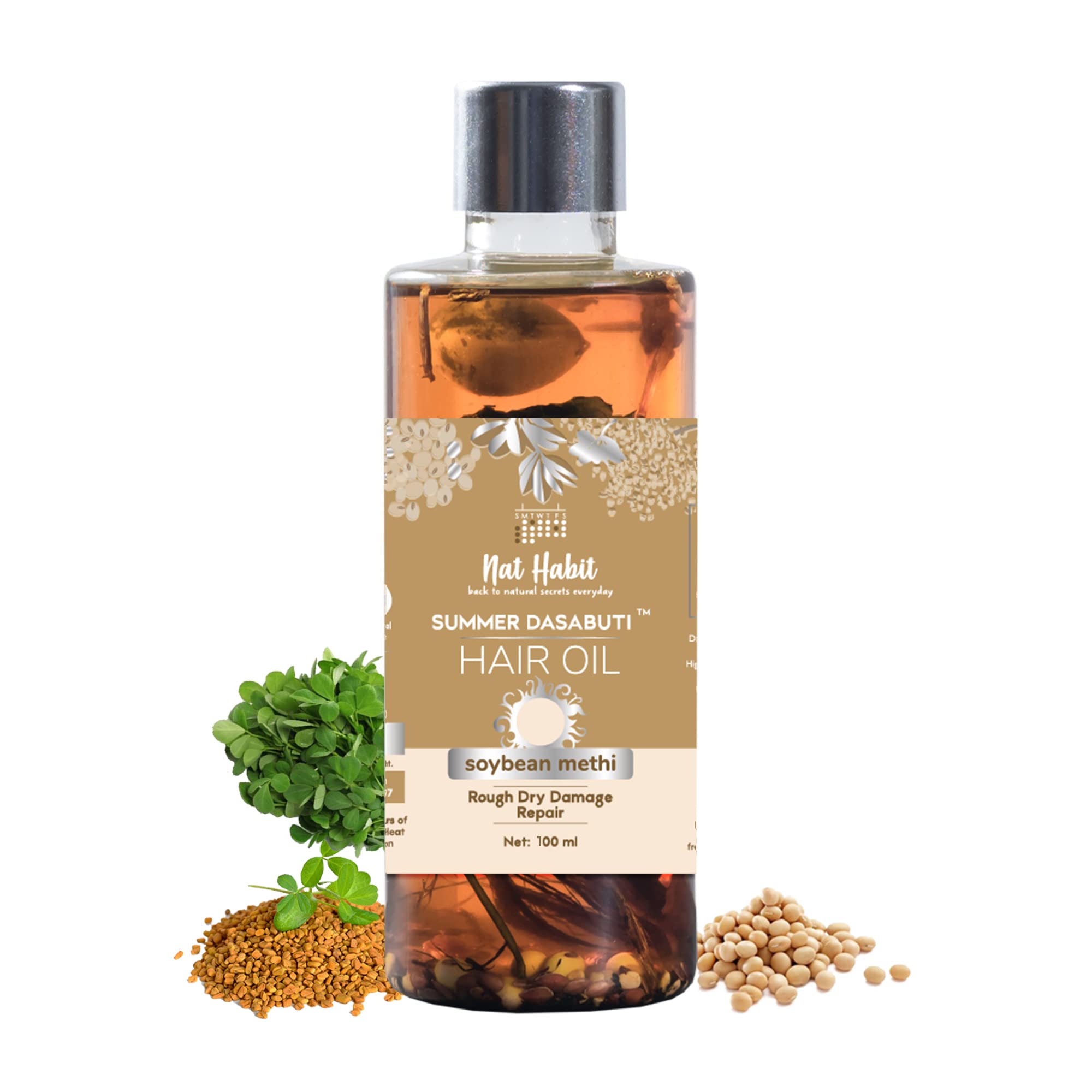 Nat Habit Back To Natural Secrets Everyday Soybean Methi Dry Repair