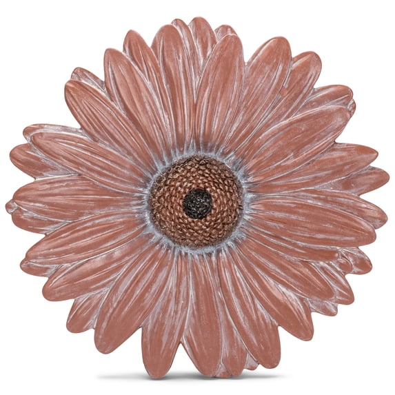 Nat & Jules Gerbera Daisy Terracotta 11 inch Resin Stepping Stone