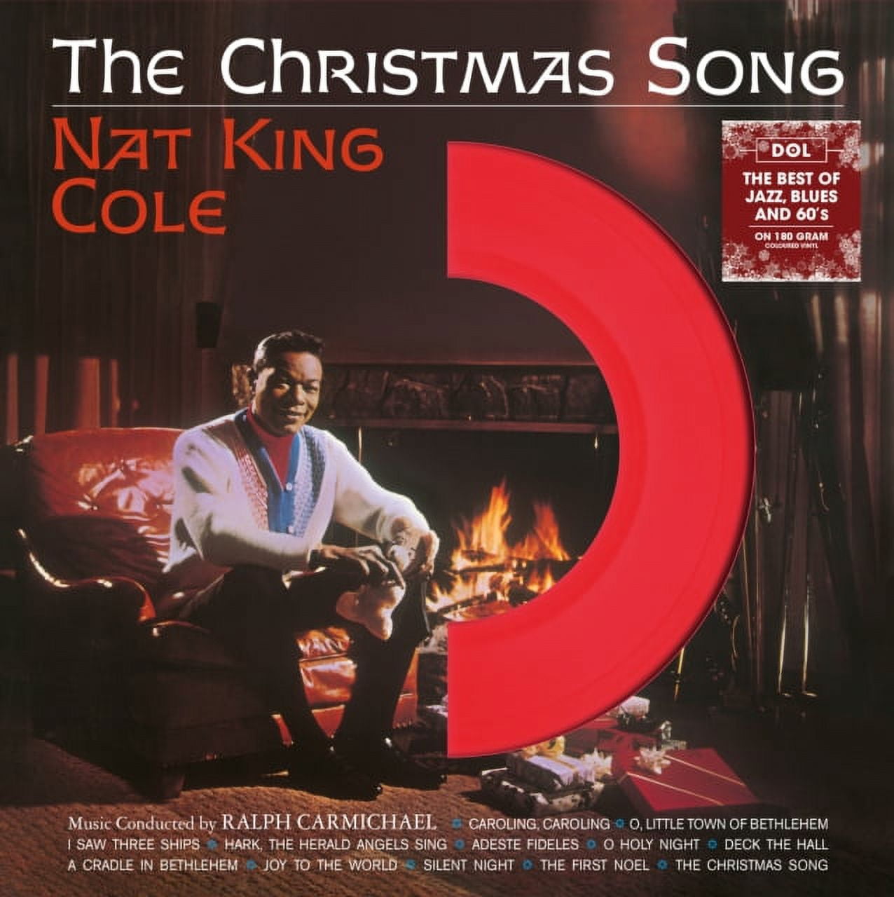 Nat King Cole - The Christmas Song - Holiday Music Colour Vinyl LP