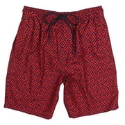 Nat Nast Mens Swim Trunks Vermillion, Small
