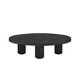 thumbnail image 1 of Nat Round Coffee Table Large In Light Gray Concrete, 1 of 9