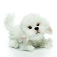 thumbnail image 1 of Nat and Jules Playful Small Bichon Frise Dog Children's Plush Stuffed Animal Toy, 1 of 2