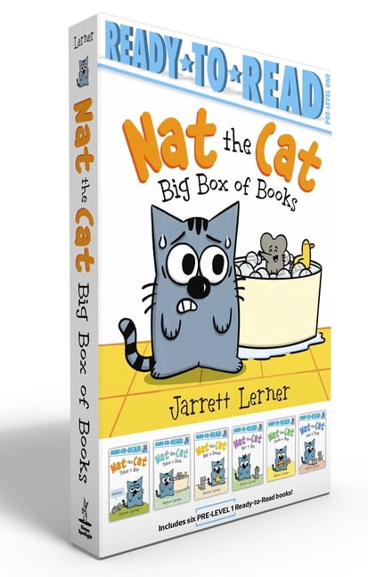 Nat the Cat Nat the Cat Big Box of Books (Boxed Set): Nat the Cat Takes a Nap; Nat the Cat Takes a Bath; Nat the Cat Has a Snack; Na, (Paperback)