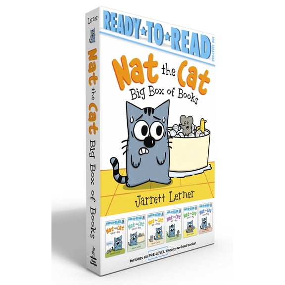 Nat the Cat Nat the Cat Big Box of Books (Boxed Set): Nat the Cat Takes a Nap; Nat the Cat Takes a Bath; Nat the Cat Has a Snack; Na, (Paperback)
