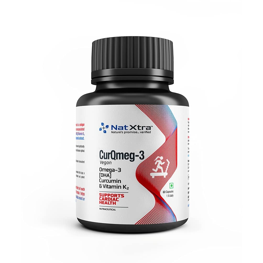 NatXtra CurQmeg3/Cardiac Health supplement Improves cholesterol/Helps