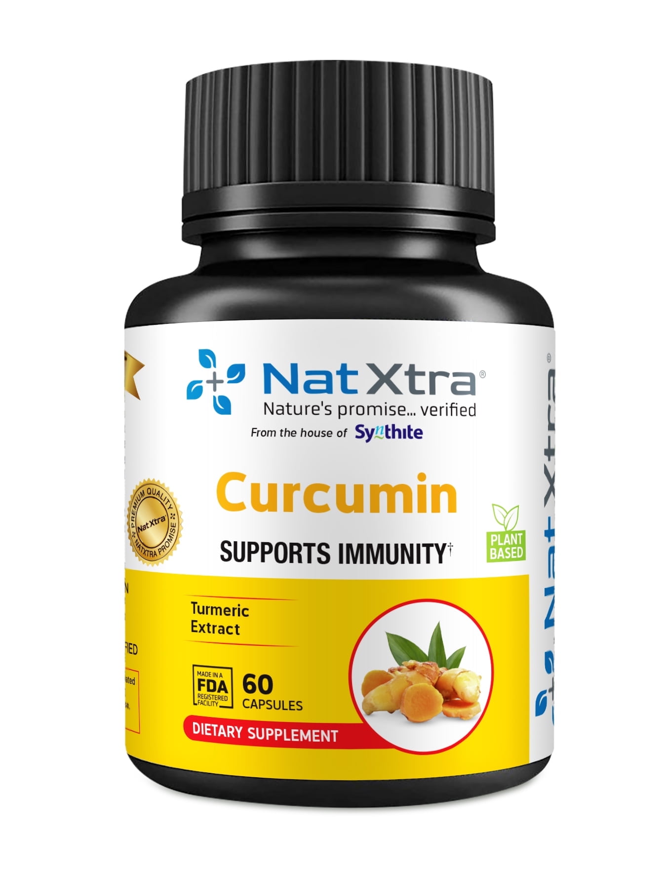 NatXtra Curcumin/Immunity Support and Overall Health, 60 Capsules