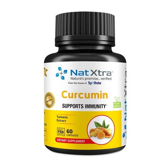 NatXtra Curcumin/Immunity Support and Overall Health, 60 Capsules