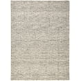 thumbnail image 1 of Natal Modern Crosshatch Rug, Ivory Sand/Charcoal Gray, 9ft x 12ft Area Rug, 1 of 3