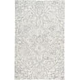 thumbnail image 1 of Natal Modern Medallion Rug, Ivory/Charcoal, 2ft x 3ft Accent Rug, 1 of 7