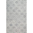 thumbnail image 1 of Natal Modern Moroccan Trellis Rug, Charcoal Gray/Ivory, 8ft x 10ft Area Rug, 1 of 7