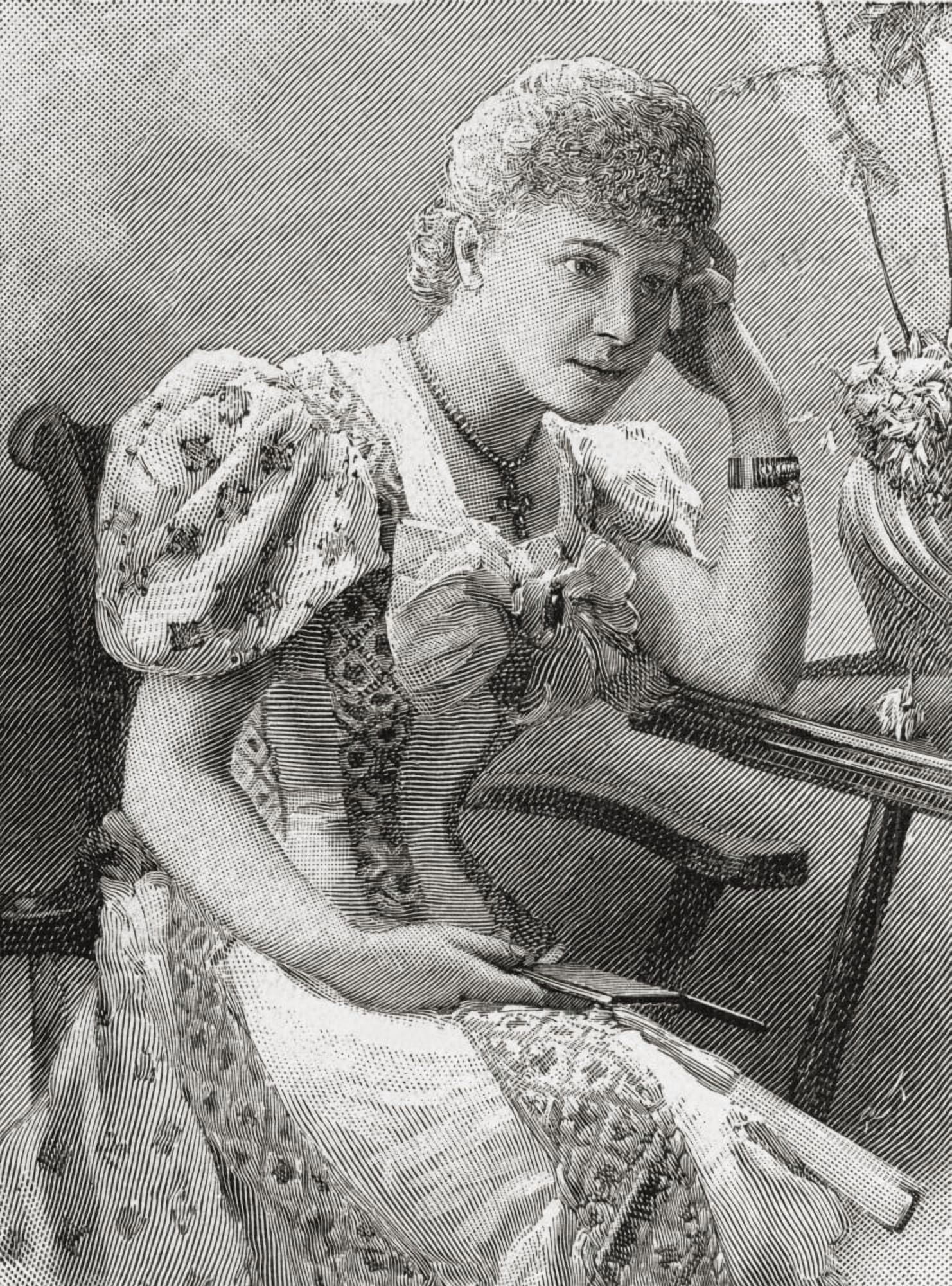 Natalia Janotha 1856 Canvas Art - Ken Welsh Design Pics (13 x 18)