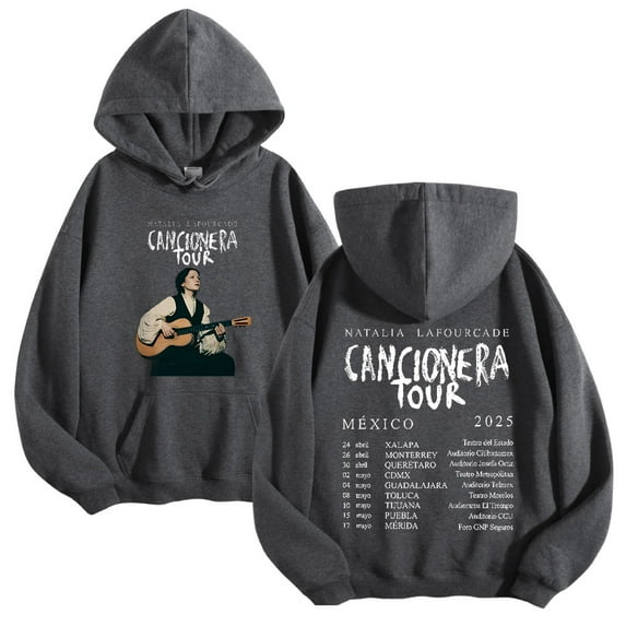 Natalia Lafourcade Cancionera Tour 2025 Hoodies Hip Hop Sweatshirts Fashion Clothes