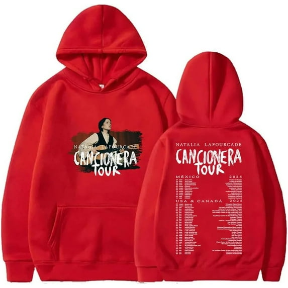 Natalia Lafourcade Cancionera Tour 2025 Merch Hoodie Pockets Drawstring Unisex Hooded Sweatshirt Fashion Clothing