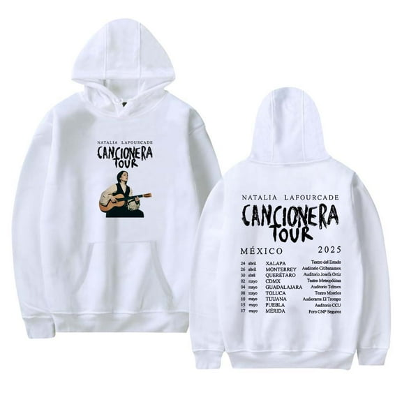 Natalia Lafourcade Cancionera Tour 2025 Merch Hoodies Women Men Casual Long Sleeve Sweatshirt Fashion Clothes