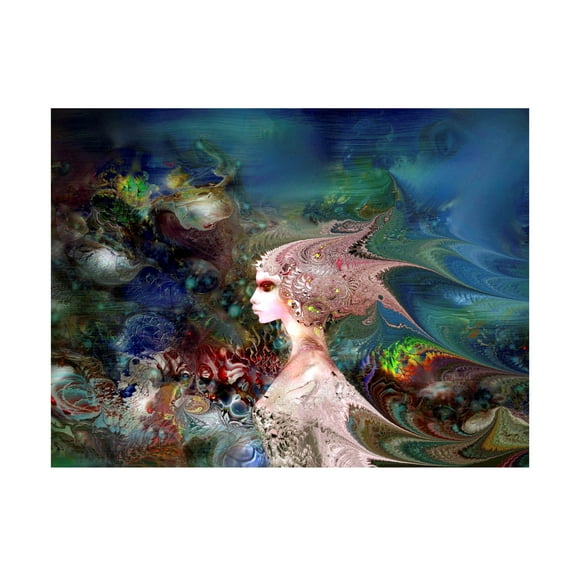 Natalia Rudzina 'Mermaid 4' Canvas Art