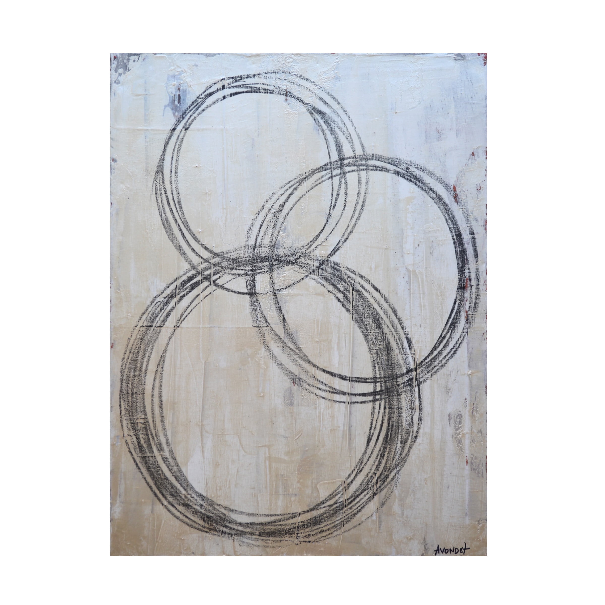 Natalie Avondet 'Circular I' Canvas Art