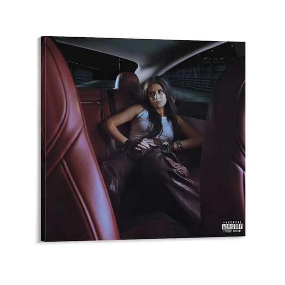 Natalie Jane Poster Sick To My Stomach 1 Print Photo Art Painting Canvas Poster Home Decorative Bedroom Modern Decor Posters Gifts 16x16inch(40x40cm)