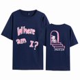 thumbnail image 1 of Natalie Jane Where am I Merch Unisex Oversized Soft Cotton Crewneck T-Shirt - Graphic Print Casual Streetwear, 1 of 5